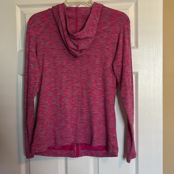 Columbia women’s pink full zip lightweight hoodie sweatshirt size medium - Picture 6 of 8
